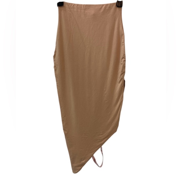 ⚡️CLEAR OUT SALE⚡️ NWT Oh Polly By My Side Asymmetric Midi Skirt - Picture 8 of 11